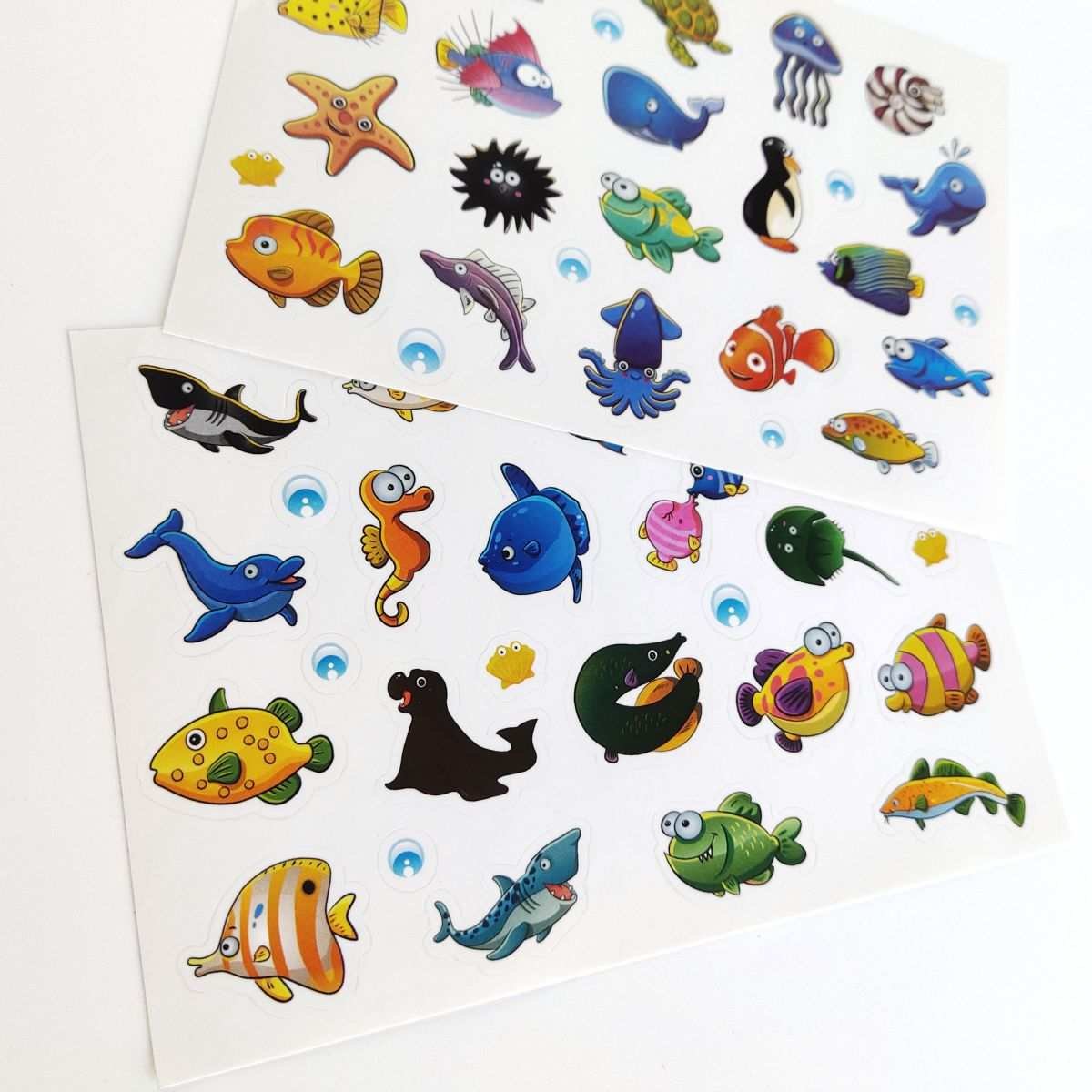Die Cut Stickers and Cartoon Graffiti Pattern Sticker
